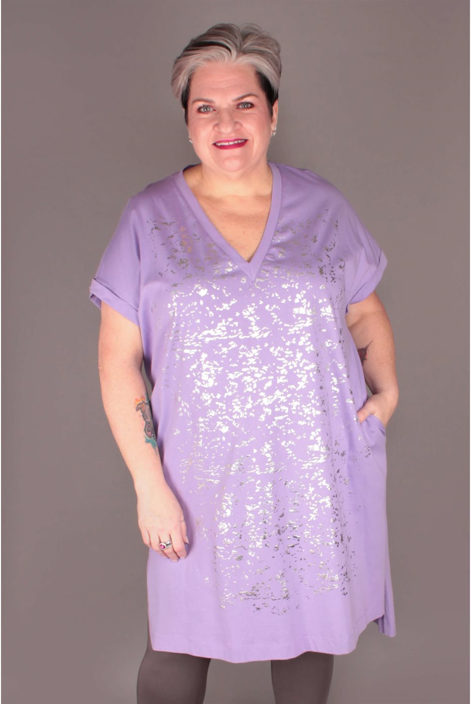 Robe / Tunique Mat Violet